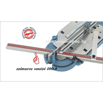 Sigma csempevágóhoz számsoros vonalzó 090LB