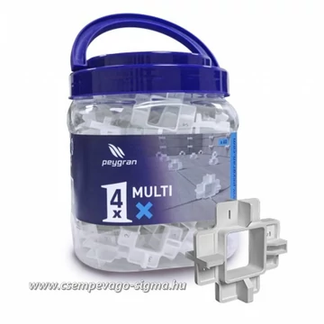 Peygran multi X távtartó 125 db