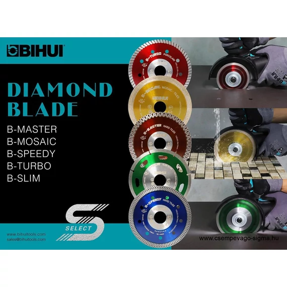 B-Turbo Gyémánt vágótárcsa 115 mm