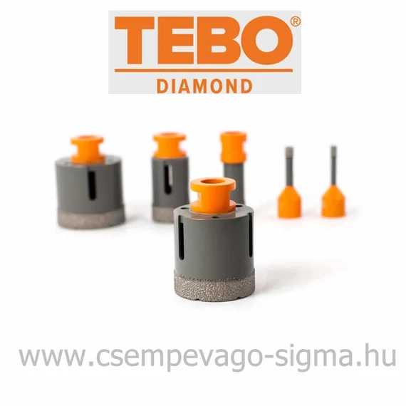 TEBO gyémántos körkivágó 75 mm-es