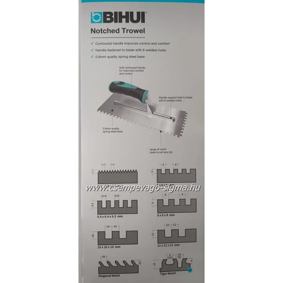 BIHUI glettvas 8  mm