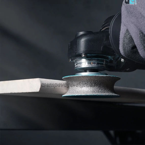 Lekerekített élű gyémánt csiszolókorong 15mm
