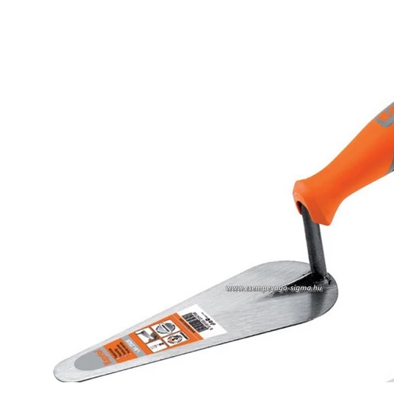 Kapriol kerek kőműves kanál 14cm Progrip nyéllel
