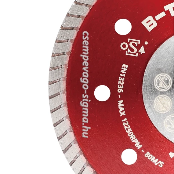 B-Turbo Gyémánt vágótárcsa 115 mm