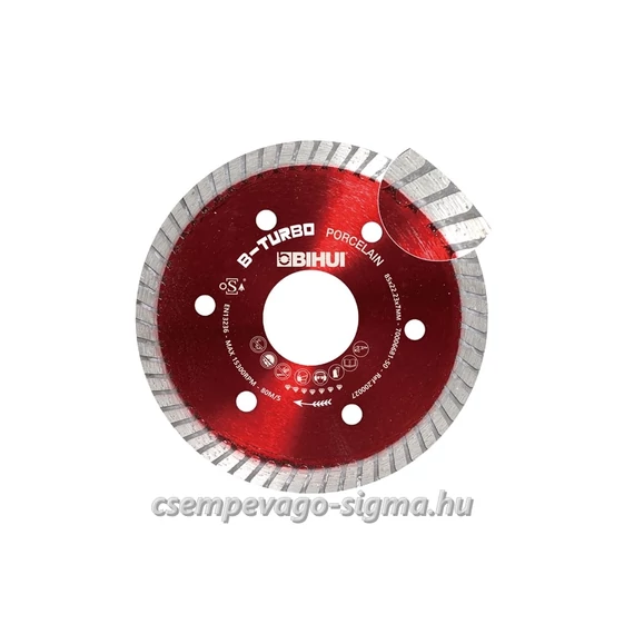B-Turbo Gyémánt vágótárcsa 115 mm