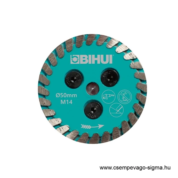BIHUI Mini Gyémántos vágótárcsa 50 mm