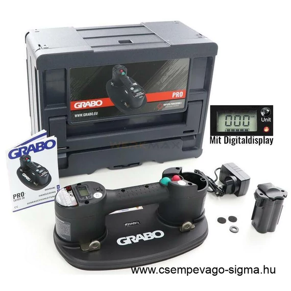 GRABO Pro Vákuumos tappancs Systainer dobozban