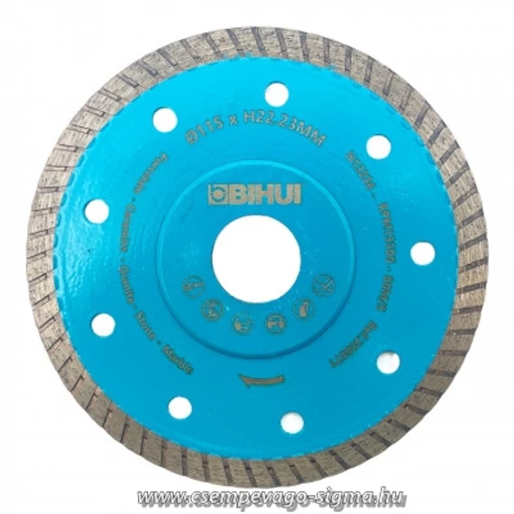 Bihui gyémántos vágótárcsa 115 mm