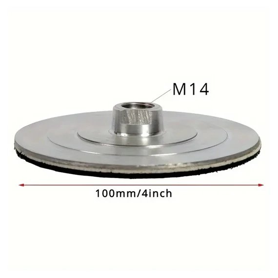 Tépőzáras aluminium adapter 100mm