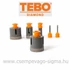 TEBO gyémántos körkivágó 75 mm-es